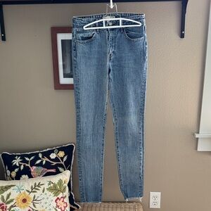 Levi's 721 High Rise Skinny Light Blue Jeans Women